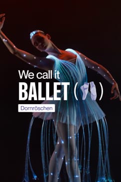 We call it Ballet: Dornröschen, eine Tanz- & Lichtshow