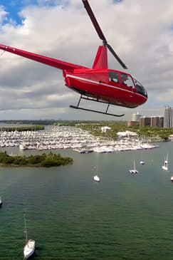 Taste of Miami Private Sightseeing Helicopter Tour