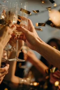 Jantar e Festa de Passagem de Ano