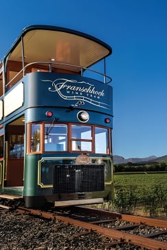 Full-Day Franschhoek Hop On Hop Off Wine Tram Tour from Cape Town