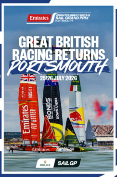 Emirates Great Britain Sail Grand Prix | Portsmouth 2026 - Single Day Tickets