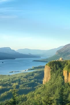 Hike and Bike Tour to Columbia River Gorge Waterfalls