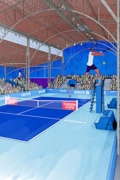 Erste Bank Open in der Marx Halle