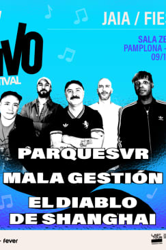 Parquesvr + Mala Gestión + El Diablo de Shanghai (fiesta presentación EN VIVO 2027), Pamplona 2026