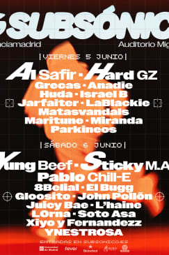 Subsónico, Madrid 2026 - FeverDays