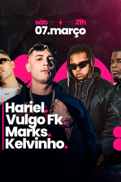 Show do Hariel, Marks, Vulgo FK e Kelvinho no Arena +