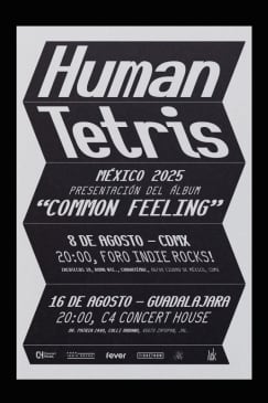 Human Tetris en CDMX
