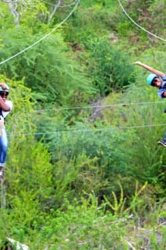 Coral Crater Park: Zipline Adventure