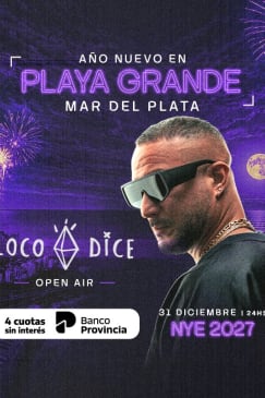 Loco Dice - Año Nuevo en Mar del Plata