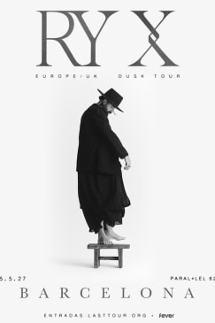 RY X in Sala Paral·lel 62, Barcelona 2027