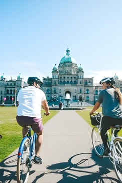 Victoria City Bike Tour & the Coastal Shoreside Ride | 3-Hour