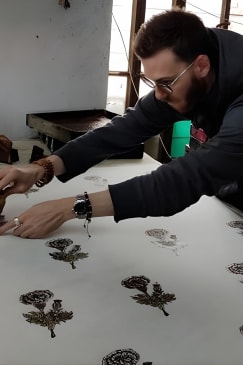 Learn Hand Block Printing Techniques & Print Your Own Fabric