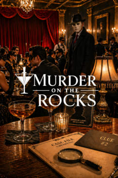 Murder on the Rocks: A Murder Mystery Cocktail Experience