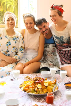 Join Best Moroccan Cooking Class with Chef Khadija ( Over 35 years Experience )