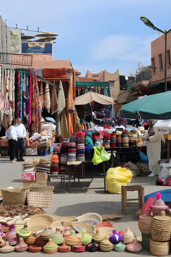 Activité : visite guidée de la ville de Marrakech d'une demi-journée