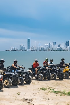 Excursión de medio día en quad por Cartagena