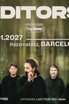 Editors in Razzmatazz, Barcelona 2027