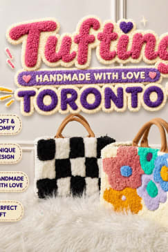 Tuft Your Own Tote Bag