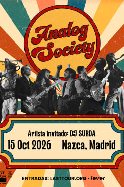 Analog Society à la Sala Nazca, Madrid 2026