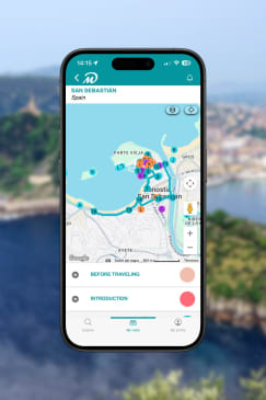 TOP San Sebastián: Guided Visit with Your Mobile