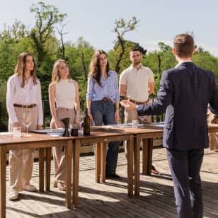 ﻿Sommelier's workshop at Domaine de Raba