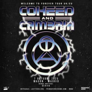 Coheed and Cambria en Wagon, Madrid 2025