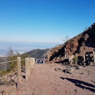 ﻿Vesuvius: Round-trip shuttle from Naples