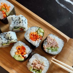 Hand-Rolled Sushi: Boston