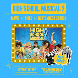 High School Musical Movie 2 Bottomless Brunch Party!