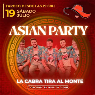 Tardeo del Sábado – Asian Party
