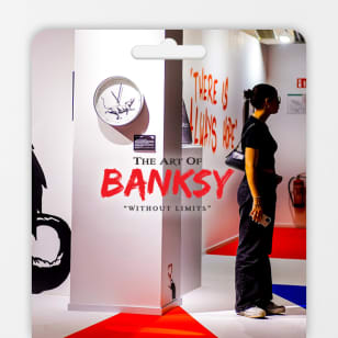 The Art of Banksy: "Without Limits" Exhibition - Gift Card