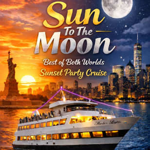 Sun To The Moon: Best of Both Worlds Sunset Party Cruise