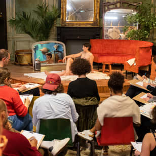 ﻿Drink & Draw: Creative aperitif with drink & drawing session