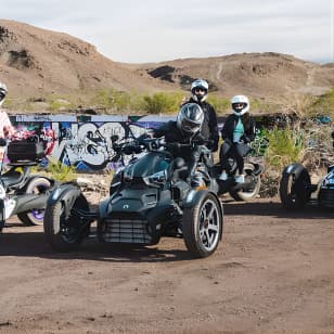 Private Guided Trike Tour on the Outskirts of Las Vegas