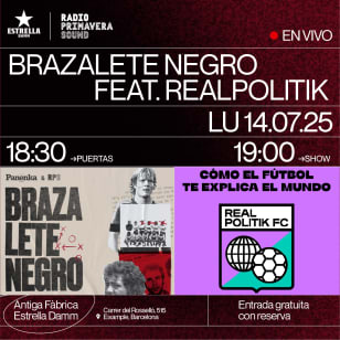 RPS presenta Brazalete Negro en la Damm, Barcelona 2025