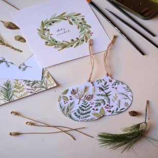 Talleres artísticos navideños en Jardinet de Gracia