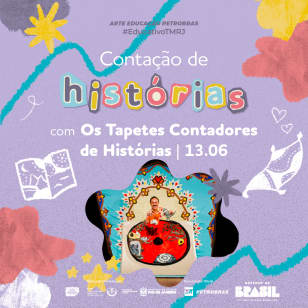 Contação de Histórias com Os Tapetes Contadores de Histórias -  Junho