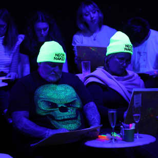 Neon Naked Life Drawing in Bristol!