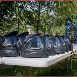 Paintball + Comida en Trogloditas