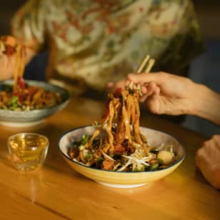 Build Your Bowl: Spicy Thai Drunken Noodles: Dallas