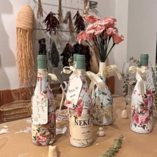 Bottle Art en el Jardinet d'Aribau