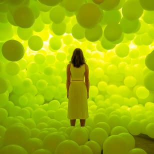 The Dream Rooms: A Dreamlike Multi-World Ball Pit Experience