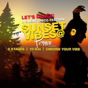 Sunset Vibes Silent Disco at The Penmar / Venice