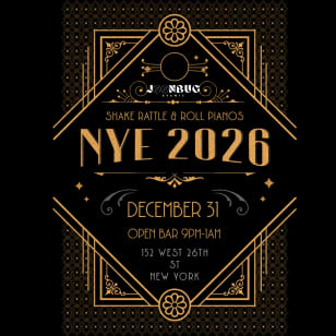 Chelsea Table & Stage Dueling Pianos NYE 2026