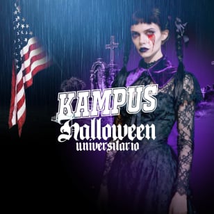 KAMPUS: LA GRAN FIESTA DE HALLOWEEN UNIVERSITARIO CON DJ PAWLY en VG - Bono Cultural Joven