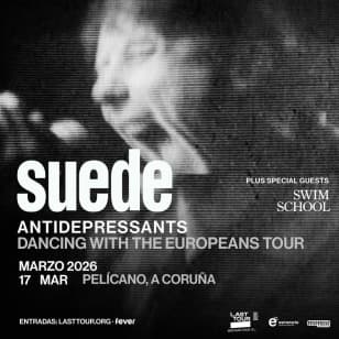 Suede en Sala Pelícano, A Coruña 2026