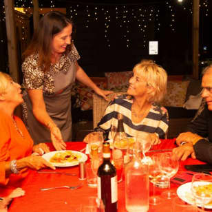 ﻿Rome: Italian dinner with panoramic view