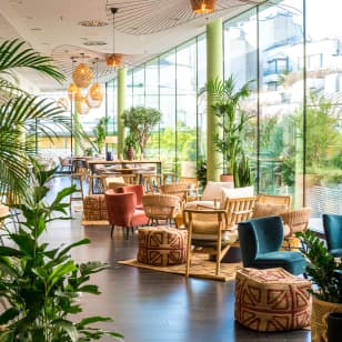 ﻿New Year's brunch at Solis restaurant