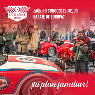 Visitas guiadas al showroom de coches Retromobile