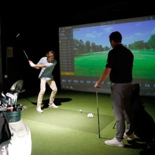Una clase particular de golf en H0Rooftop
